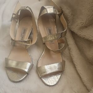 Jimmy Choo

Louise Gold Croco Style Leather 